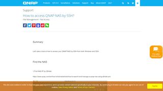 
                            3. How to access QNAP NAS by SSH? | QNAP (US)