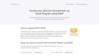 
                            6. How to access your 163.com email account using IMAP - Mailspring