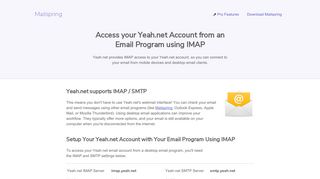 
                            4. How to access your Yeah.net email account using IMAP