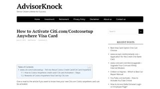 
                            4. How to Activate Citi.com/Costcosetup Anywhere …