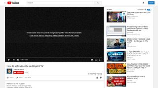 
                            9. How to activate code on Royal-IPTV - YouTube