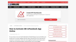 
                            9. How to Activate SBI mPassbook App Online - …