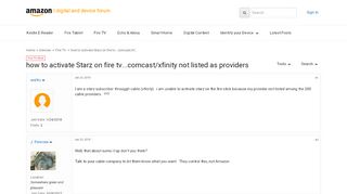 
                            11. how to activate Starz on fire tv...comcast ... - Amazon