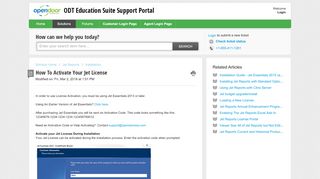 
                            7. How To Activate Your Jet Reports License : ODT Education Suite ...