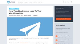 
                            11. How to Add a Custom Logo to Your WordPress Site