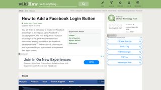 
                            9. How to Add a Facebook Login Button: 7 Steps (with Pictures)