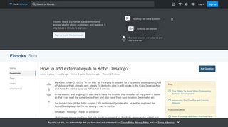 
                            9. How to add external epub to Kobo Desktop? - Ebooks Stack ...