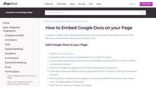 
                            8. How to add Google Doc to your page | …