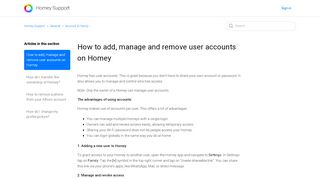 
                            7. How to add, manage and remove user accounts …