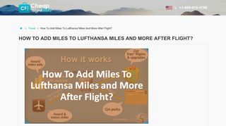 
                            3. How To Add Miles To Lufthansa Miles And More …