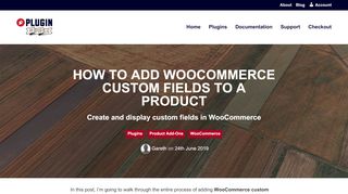 
                            7. How to add WooCommerce custom fields to a …