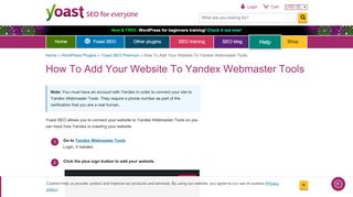 
                            2. How To Add Your Website To Yandex Webmaster Tools ...