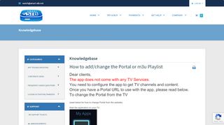 
                            7. How to add/change the Portal or m3u Playlist - Knowledgebase ...