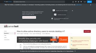 
                            3. How to allow active directory users to remote desktop in ...