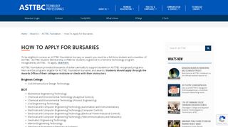 
                            8. How To Apply - Applied Science Technologists and Technicians of BC