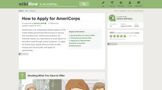 
                            7. How to Apply for AmeriCorps: 13 Steps (with Pictures ...