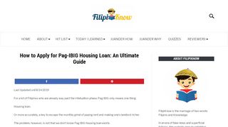 
                            7. How to Apply for Pag IBIG Housing Loan in 2019: 8 Steps