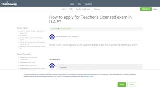 
                            7. How to apply for Teacher's Licensed exam in U.A.E? | Teach ...