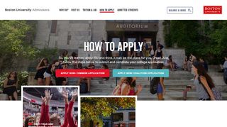 
                            4. How to Apply to Boston University | Admissions