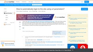 
                            1. How to automatically login to the site using url parameters ...