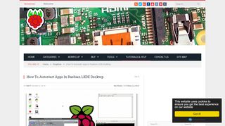 
                            8. How To Autostart Apps In Rasbian LXDE Desktop - Raspberry ...