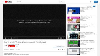
                            9. How To Avtech DVR Setup & Networking Mobile ... - YouTube