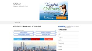 
                            6. How to be Uber Driver in Malaysia - mygadgets.my