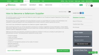 
                            3. How to Become a Safaricom Supplier - Safaricom