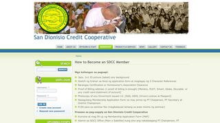 
                            6. How to Become an SDCC Member | San Dionisio Credit Cooperative