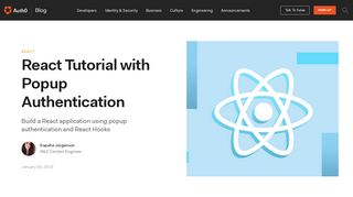 
                            7. How to Build React Apps Using Auth0 Popup Implementation + React ...