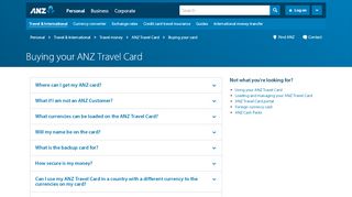 
                            3. How to buy a travel card | ANZ