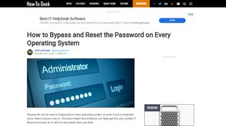 
                            6. How to Bypass and Reset the Password on Every Operating System