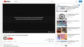 
                            7. how to bypass beam act portal internet login - YouTube