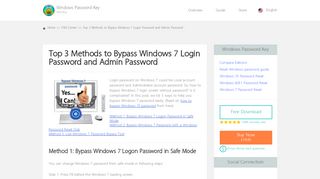 
                            7. How to bypass Windows 7 password When it is …