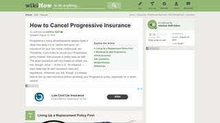 
                            9. How to Cancel Progressive Insurance: 7 Steps …