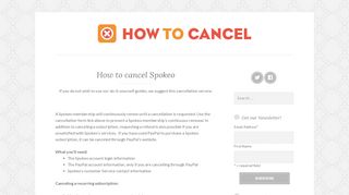 
                            7. How to cancel Spokeo - How To Cancel