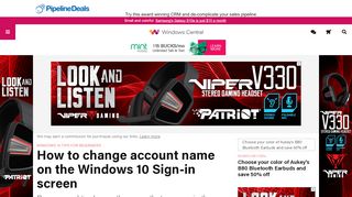 
                            3. How to change account name on the Windows 10 Sign-in …