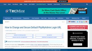 
                            11. How to Change and Secure Default …