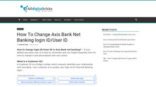 
                            10. How To Change Axis Bank Net Banking login ID/User ID ...