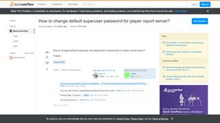 
                            9. How to change default superuser password for jasper report server ...