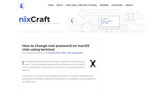 
                            11. How to change root password on macOS Unix …