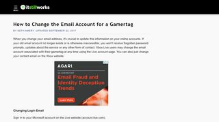 
                            4. How to Change the Email Account for a Gamertag | It Still ...