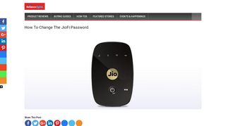 
                            11. How to change the JioFi password | | Resource Centre by ...