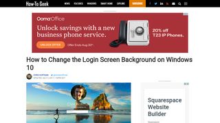 
                            1. How to Change the Login Screen Background on …