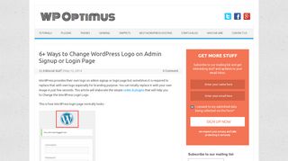 
                            3. How to Change WordPress Logo on Admin …