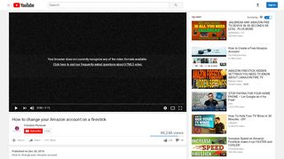 
                            6. How to change your Amazon account on a firestick - YouTube