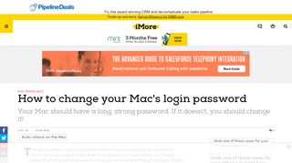 
                            6. How to change your Mac's login password | iMore