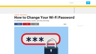 
                            9. How to Change Your Wi-Fi Password - lifewire.com