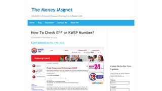 
                            6. How To Check EPF or KWSP Number? - The Money Magnet