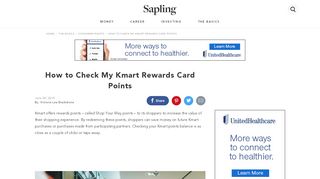 
                            10. How to Check My Kmart Rewards Card Points | Sapling.com